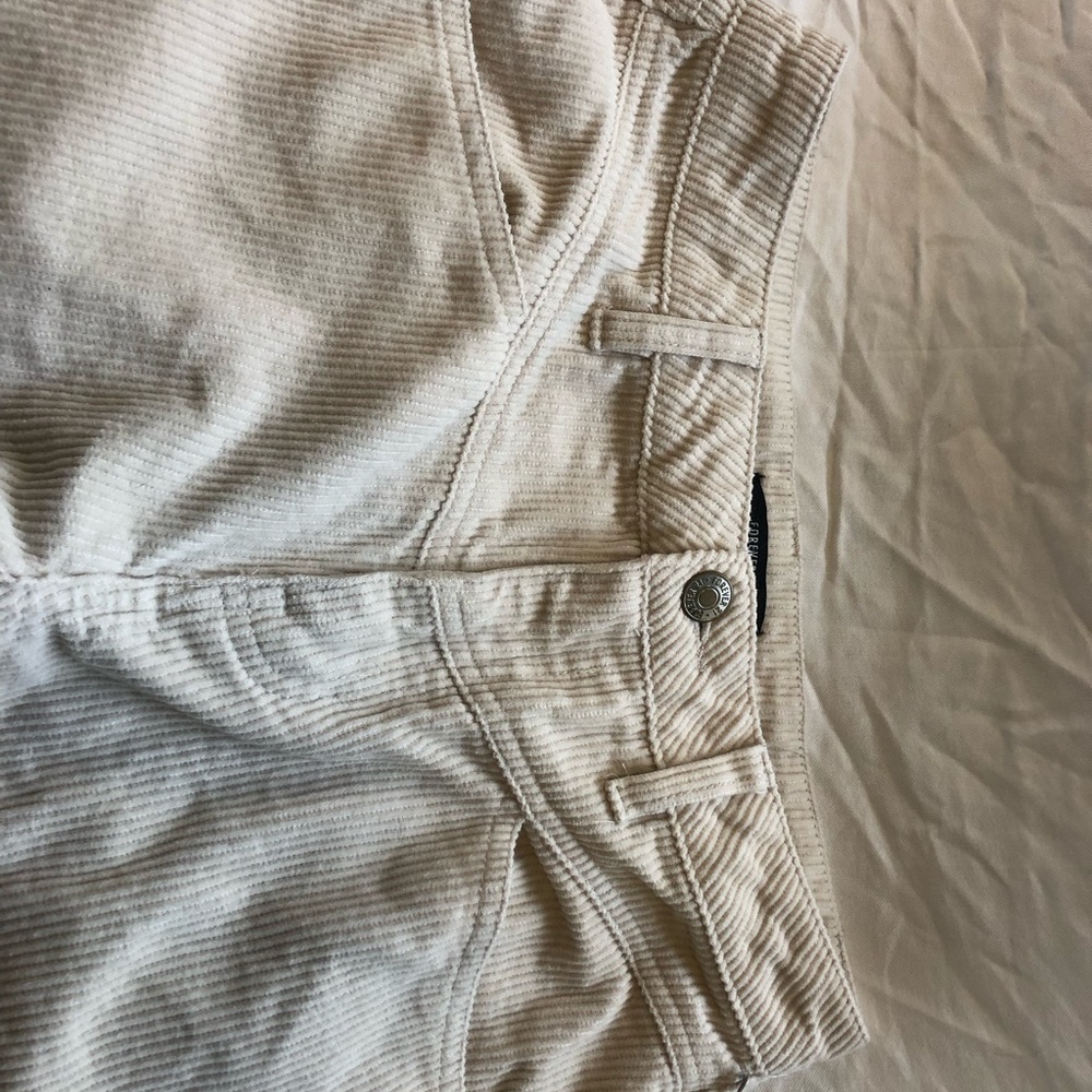 Beige Corduroy Pants Forever 21